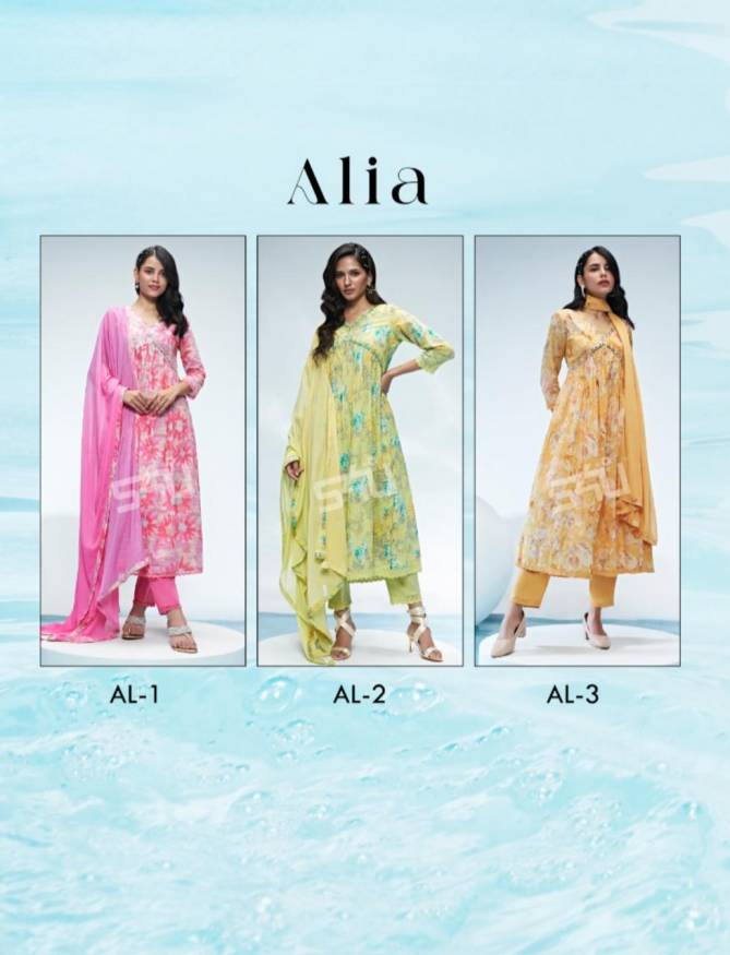 1Love Alia By S4U Shivali Salwar Suits Readymade Catalog